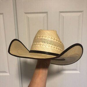 Twister Straw Hat 7 1/4 |  PLUS Wild rags